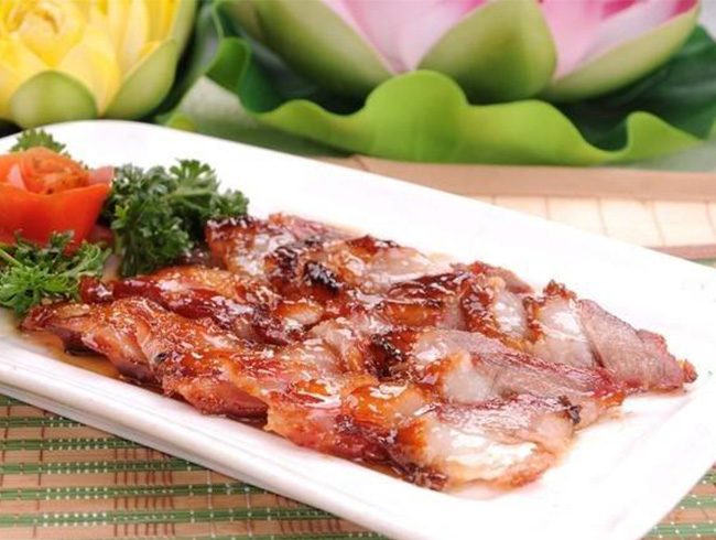 Black pepper barbecued pork